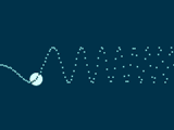 sine wave frequency increase