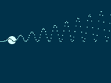 linearly increasing sine wave